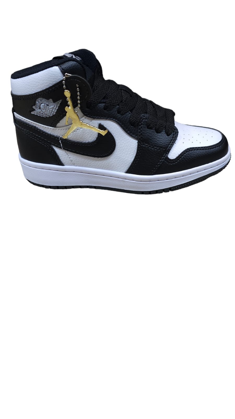 Tenis Jordan Retro 1 Negro Blanco Calidad AAA